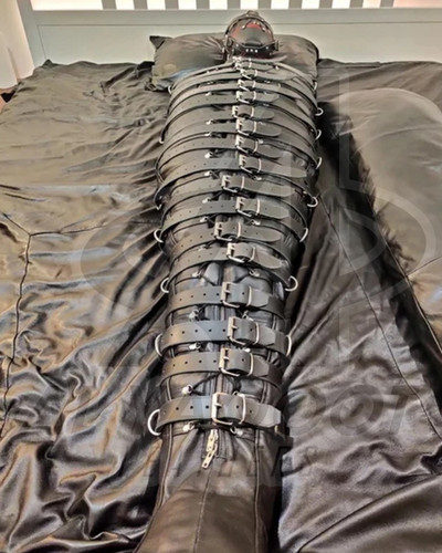 Geniune leather bondage body - bondage,