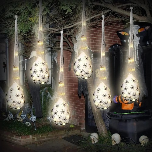 1pcs led light spider web - light,