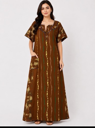 Indian night dress cotton - dress,