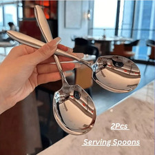 2Pcs Extra Large Stainless