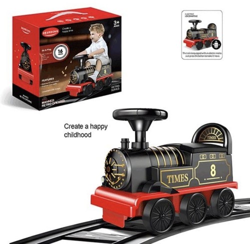 Kids ride train electric - on,
