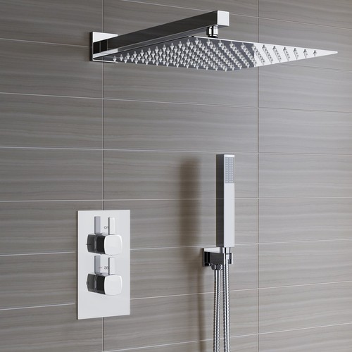 Concealed thermostatic shower - thermostatic,
