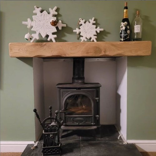 Fireplace mantel beam handmade - fireplace,