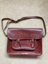 VINTAGE REAL LEATHER reddish