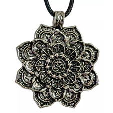 Lotus Om Flower Pendant