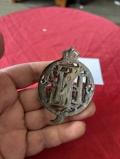 124-05 Edinburgh Rifle Volunteers Badge Original