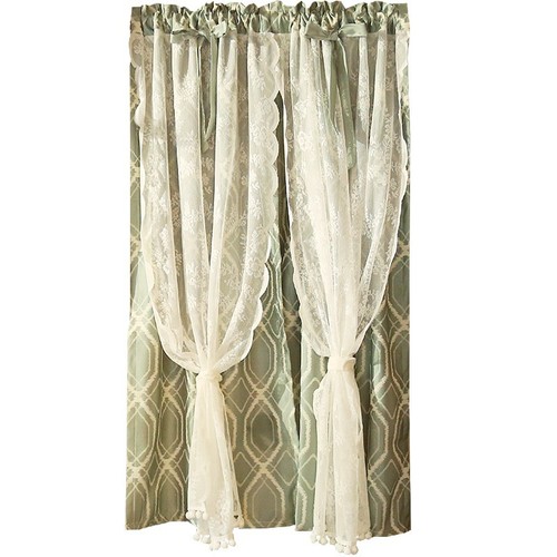 Double layer door curtains - layer,