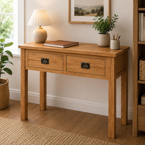 Oakcroft drawer desk - oakcroft,