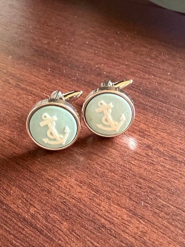 Wedgwood cufflinks anchor - wedgwood,