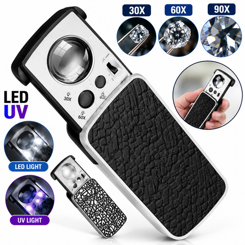 90x jewelry magnifier - 30/60/90x,