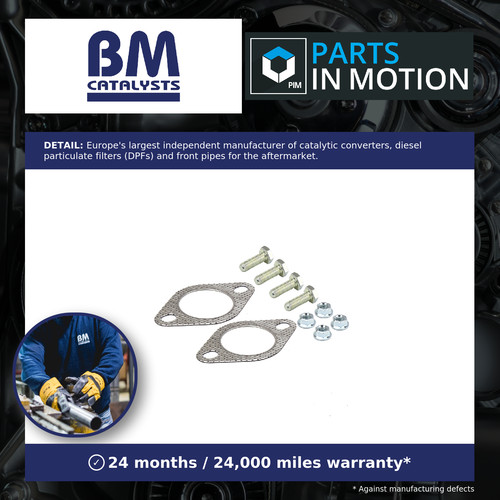 Exhaust pipe fitting kit fits - pipe,