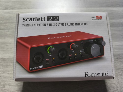 Focusrite scarlett 2i2 3rd gen - 2i2,