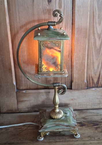 Vintage table lamp onyx - onyx, &