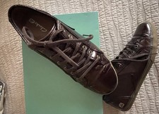 Clark’s Women’s Jetty Wave Casual Shoes, Ebony Patent, Size 6.5 EU40 VGC
