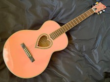 Jj Heart Acoustic Guitar With