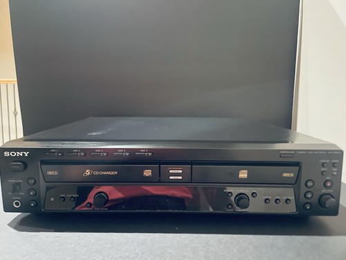 Sony rcd w500c disc - sony, 5-disc
