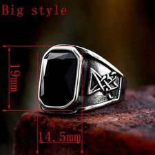 Lucifer Satan Gemstone Ring
