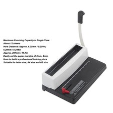 Spiral Coil Binding Machine