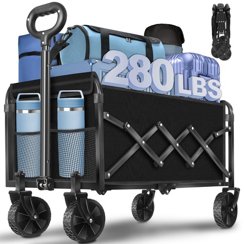 Wagons carts foldable 280 lbs - foldable,,