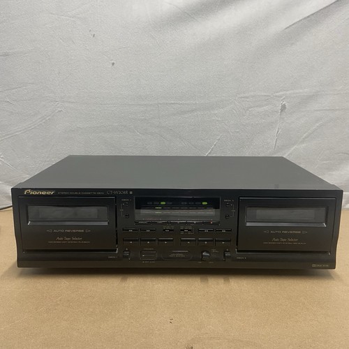 Pioneer w208r twin cassette - ct-w208r,
