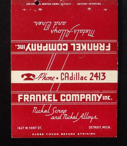 1940s frankel company nickel - 1940s,