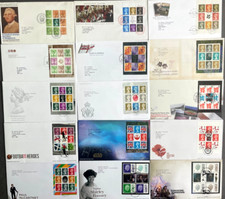 Stamps fdc prestige panes - prestige,