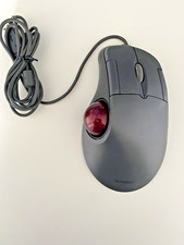 Microsoft Trackball Optical Mouse 1.0 PS2/USB Compatible black with USB cable. 