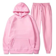 Men Hoodie Sweat Pants Set
