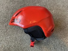 Giro Ski Helmet. Red. Junior Size