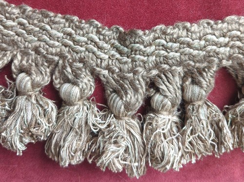 Tasseled two tone - trim, fringe