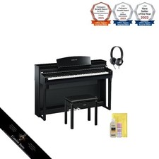 YAMAHA CSP-275PE Black Mirror Polished Finish Digital Piano Clavinova 88 Keys