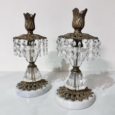 Vtg Crystal Prism Tulip