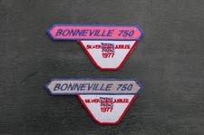 Classic Silver Jubilee Triumph Sidepanel - Iron/Sew On Patch -