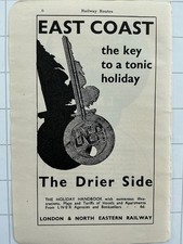 LNER - 1934 Original Antique