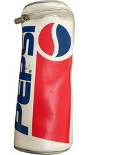 PEPSI Retro Pencil Case White Red Blue Logo Vintage Collectible