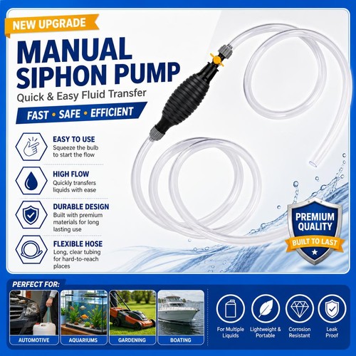 8ft siphon hose - 9.8ft,