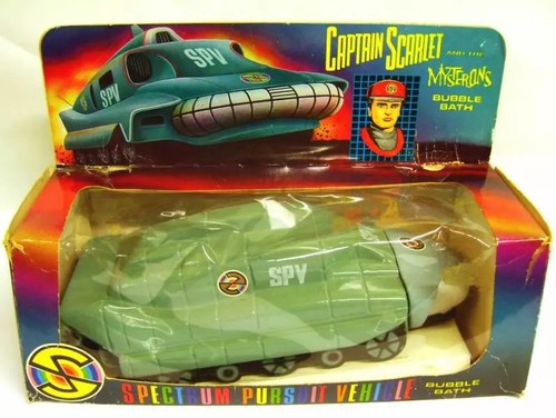 Captain scarlet bubble - -, bath