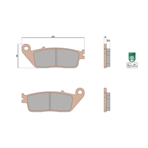 Brake pads malossi - brake,