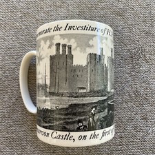 Wedgewood Commemorate Investiture Of H.R.H. CHARLES Prince of Wales Mug 1969 G77