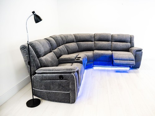 Recliner corner sofa - recliner, hanna