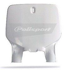 Polisport Number Plate White