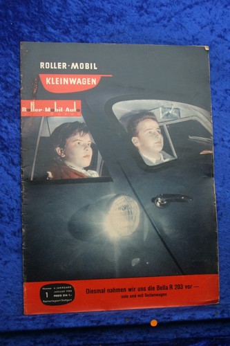 Scooter mobil small - car, 1/58