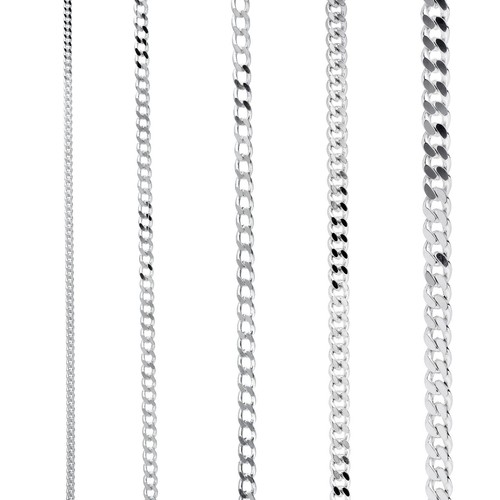 925 sterling silver - 925, curb