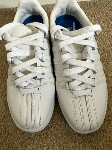 Swiss white leather low - white,