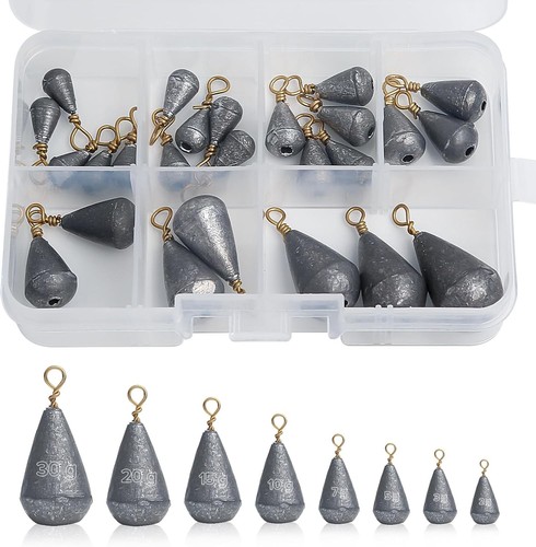 25pcs small fishing - small, weights