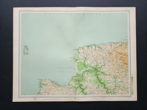Antique 1903 bartholomew - 1903, map