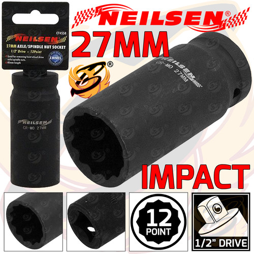 Neilsen 27mm axle - axle, hub