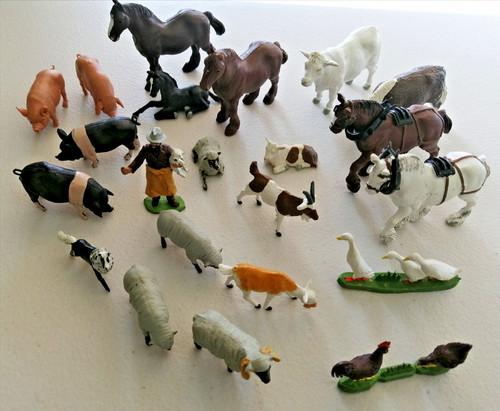Britains vintage farm animals - britains, animals/
