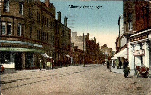 Ayr scotland street scene - scotland,