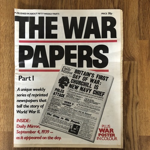 The war papers - papers, 1